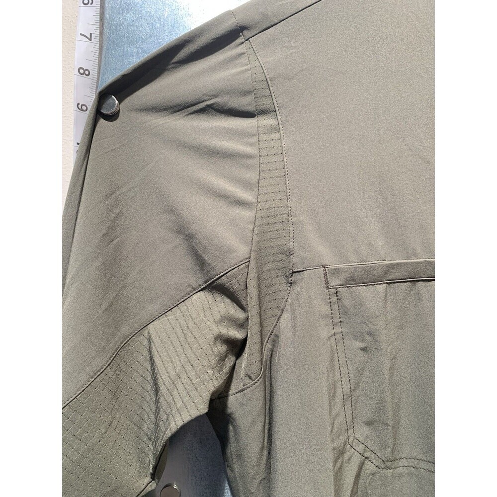 Dickies Vented Gray Long Sleeve Be Cool Performance Button Up Work Shirt 2XL - Picture 13 of 16